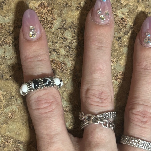 Turquoise eternity ring - Picture 4 of 4